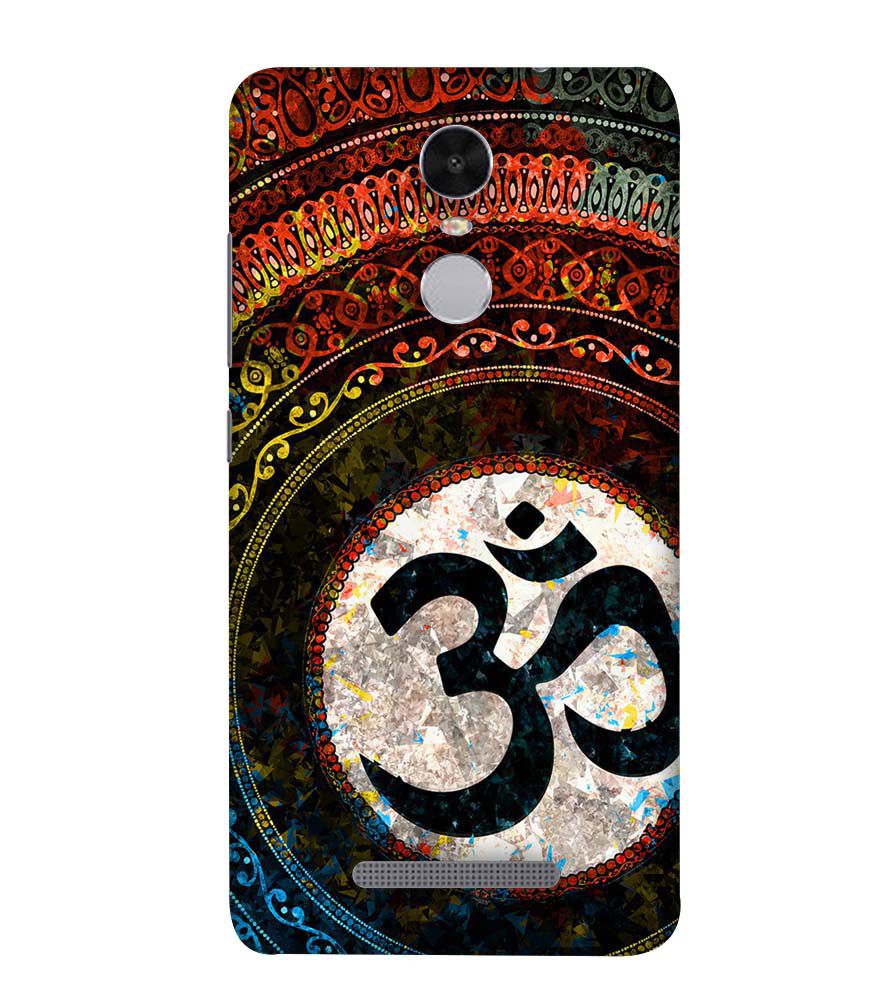 PS1311-Om Yoga Back Cover for Xiaomi Redmi Note 4