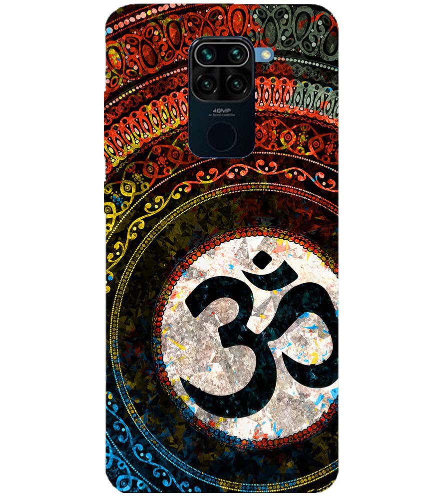 PS1311-Om Yoga Back Cover for Xiaomi Redmi Note 9