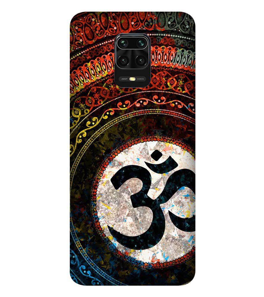 PS1311-Om Yoga Back Cover for Xiaomi Redmi Note 9 Pro