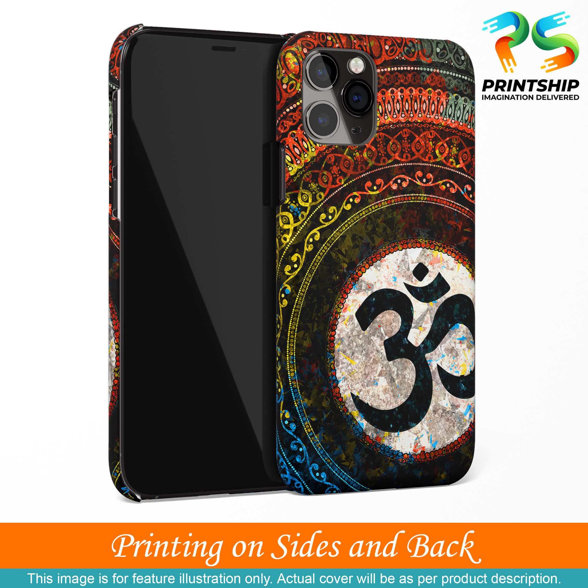 PS1311-Om Yoga Back Cover for Realme Narzo 50i-Image3