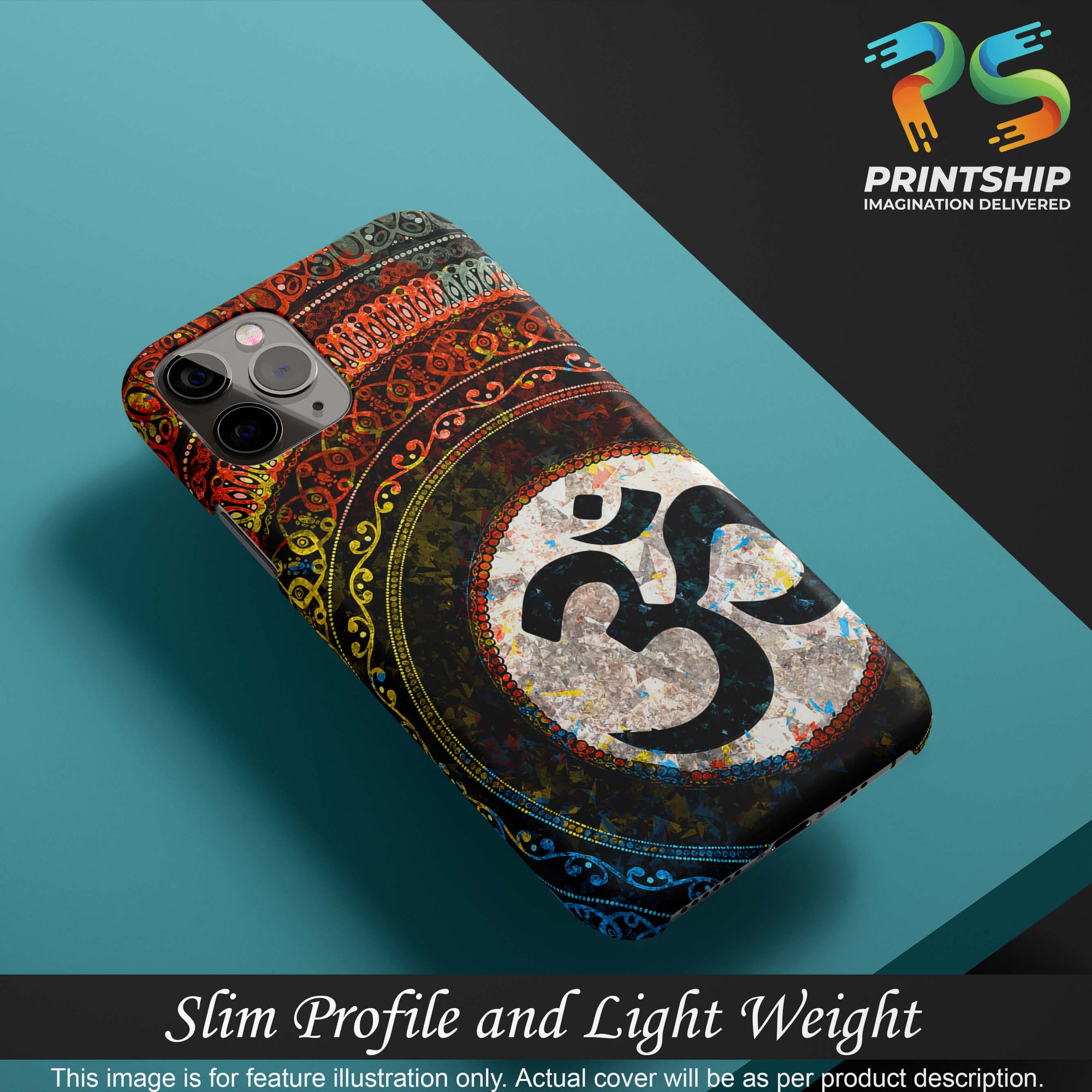 PS1311-Om Yoga Back Cover for Realme 6S-Image4