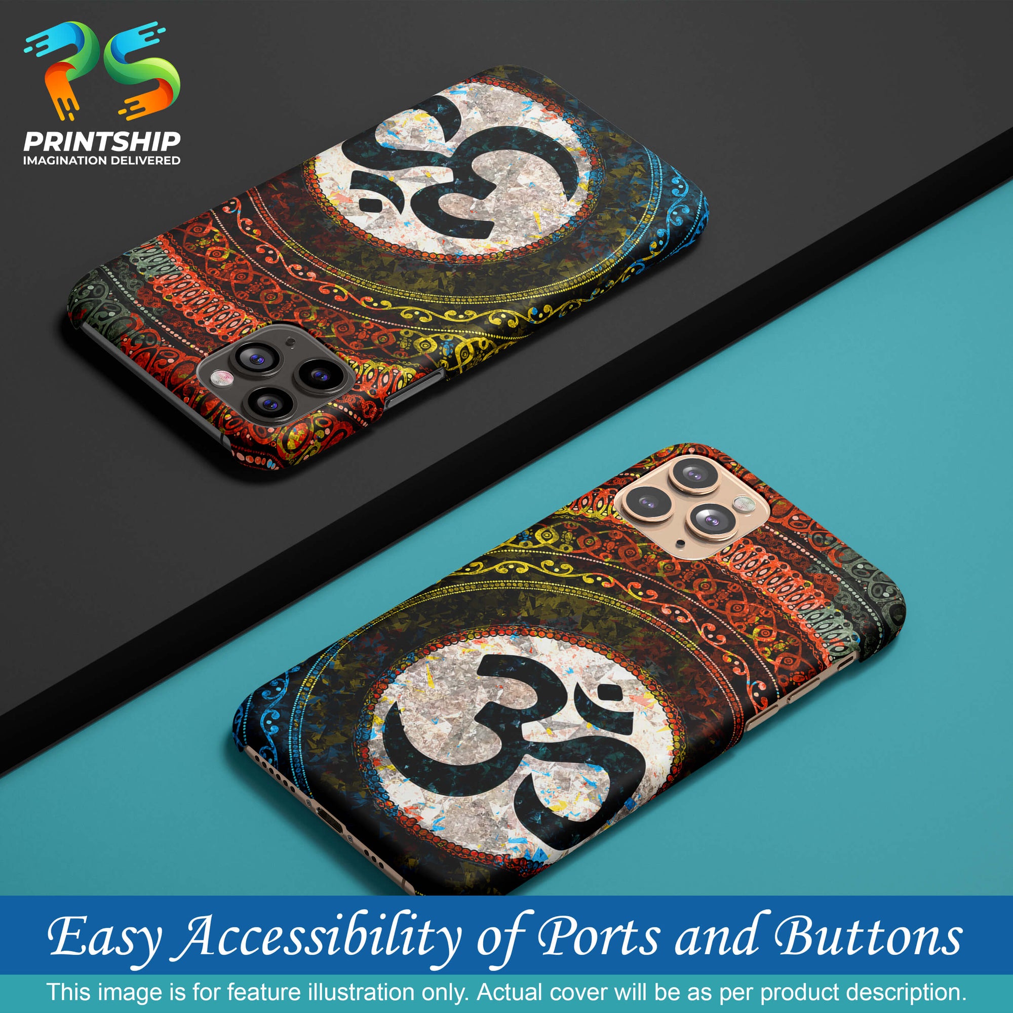 PS1311-Om Yoga Back Cover for Samsung Galaxy A22 5G-Image5