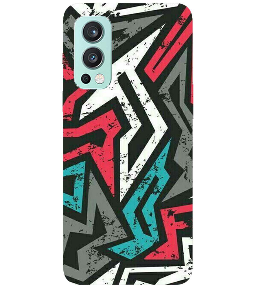 PS1312-Graffiti Abstract  Back Cover for OnePlus Nord 2 5G