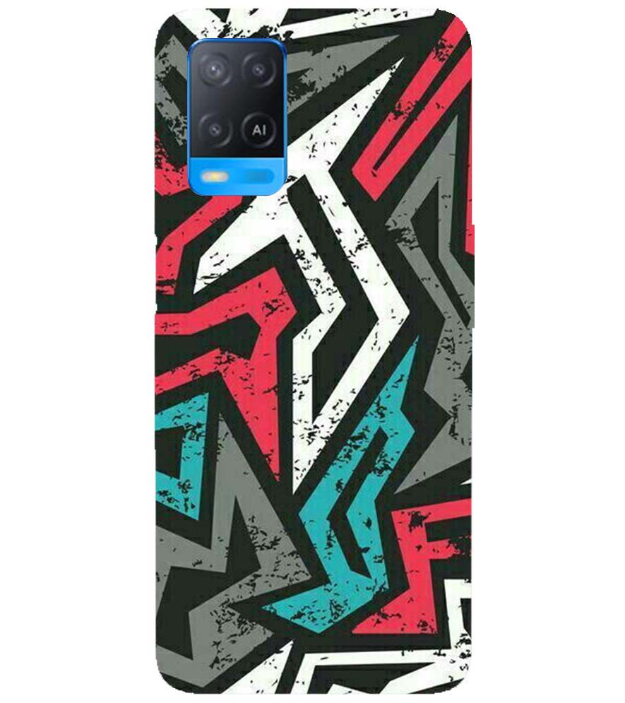 PS1312-Graffiti Abstract  Back Cover for Oppo A54