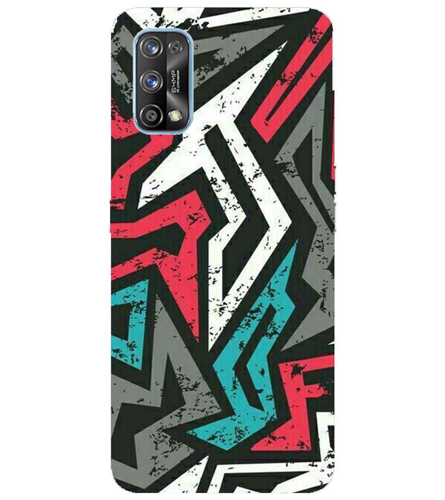 PS1312-Graffiti Abstract  Back Cover for Realme 7 Pro