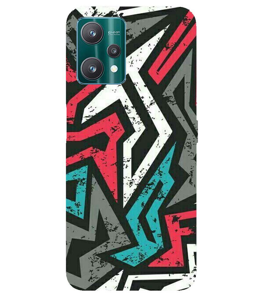 PS1312-Graffiti Abstract  Back Cover for Realme 9 Pro+