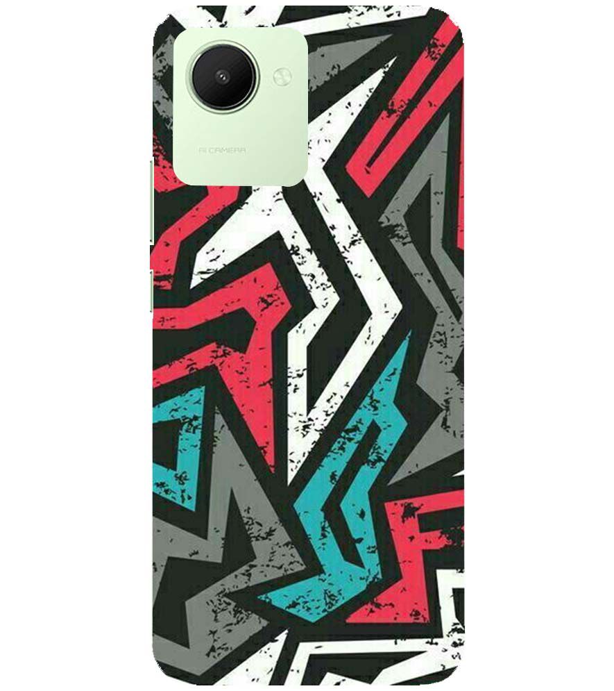 PS1312-Graffiti Abstract  Back Cover for Realme C30