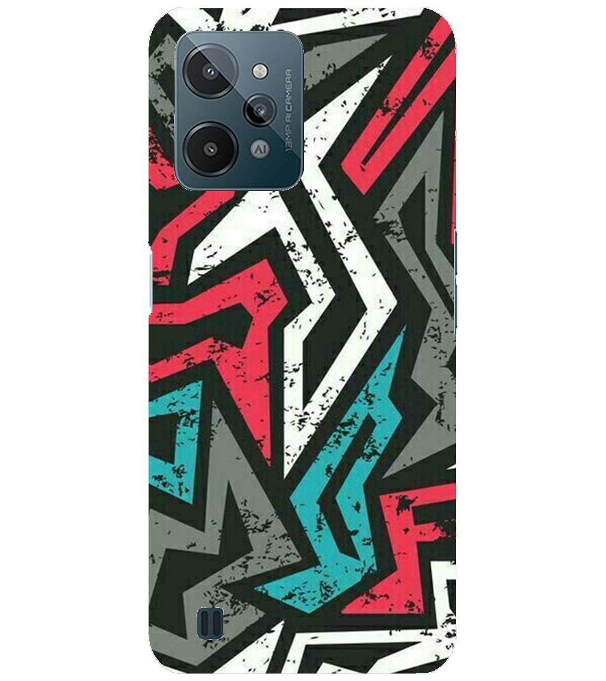 PS1312-Graffiti Abstract  Back Cover for Realme C31