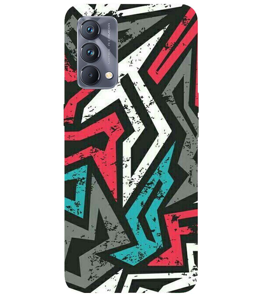 PS1312-Graffiti Abstract  Back Cover for Realme GT Master