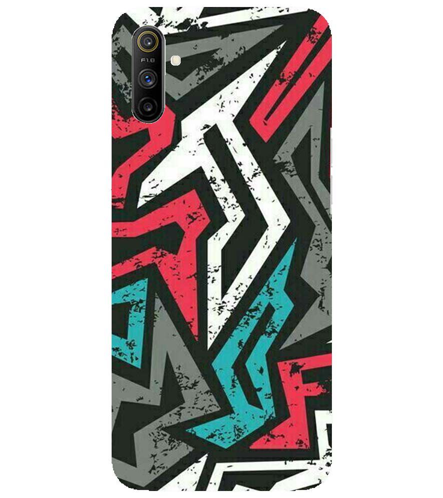 PS1312-Graffiti Abstract  Back Cover for Realme Narzo 10A