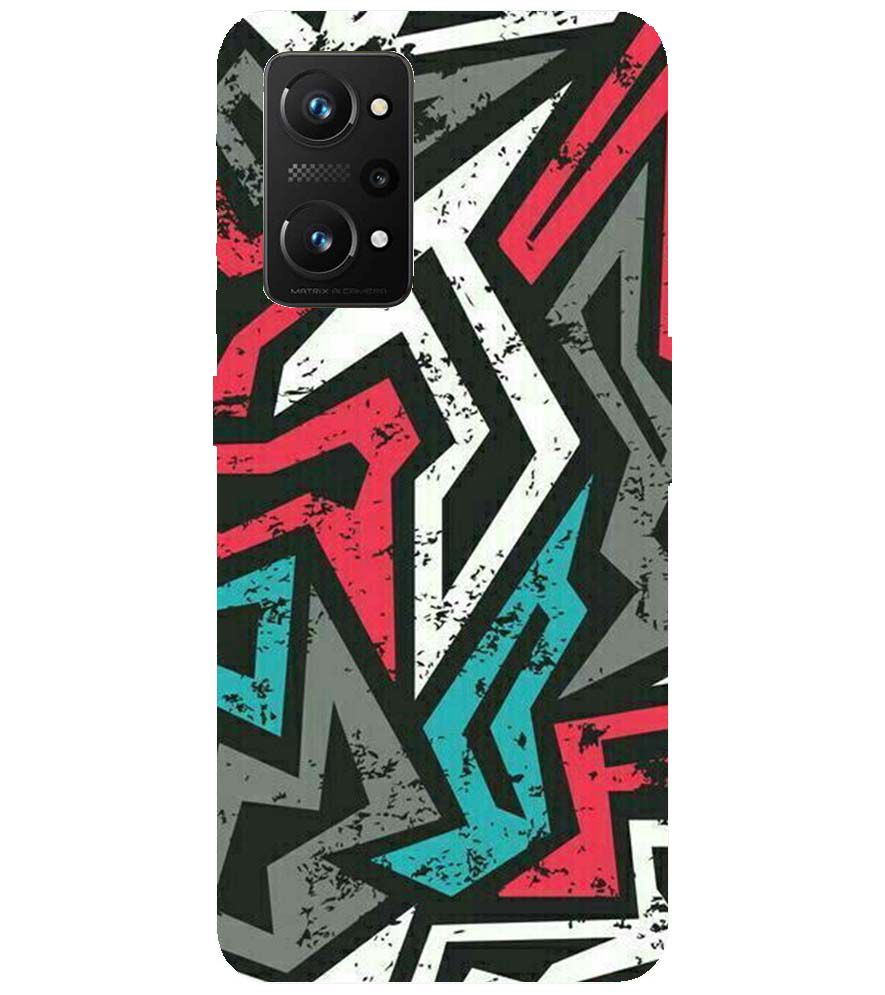 PS1312-Graffiti Abstract  Back Cover for Realme Q3 Pro 5G