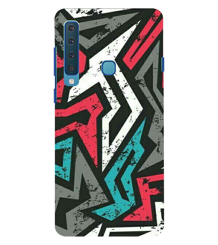 PS1312-Graffiti Abstract  Back Cover for Samsung Galaxy A9 (2018)