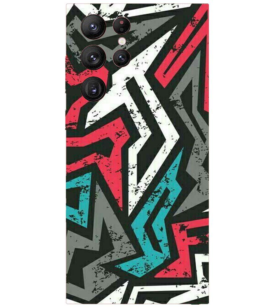 PS1312-Graffiti Abstract  Back Cover for Samsung Galaxy S22 Ultra 5G