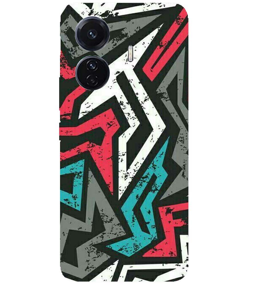 PS1312-Graffiti Abstract  Back Cover for vivo T1 Pro