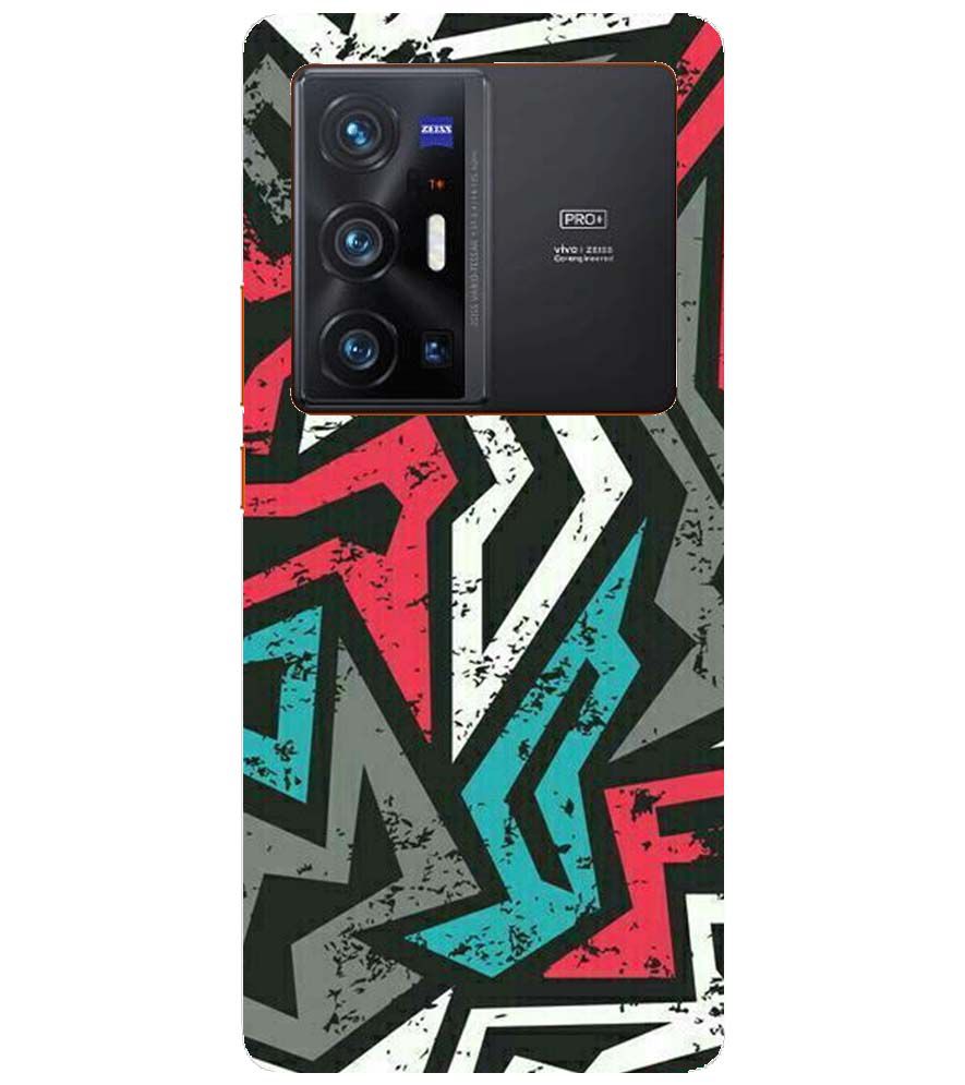 PS1312-Graffiti Abstract  Back Cover for vivo X70 Pro+