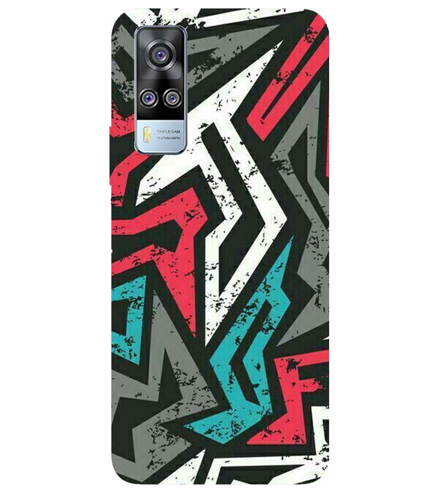 PS1312-Graffiti Abstract  Back Cover for vivo Y51a