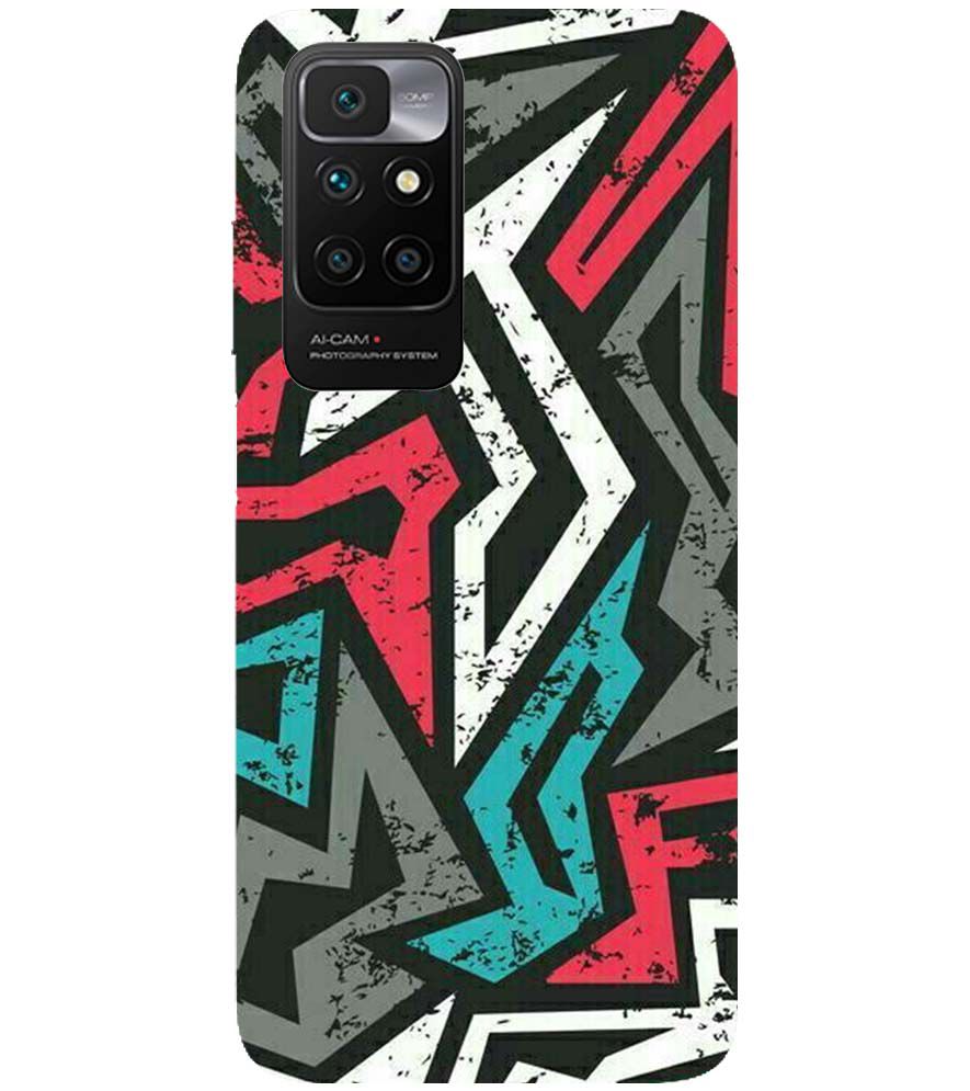 PS1312-Graffiti Abstract  Back Cover for Xiaomi Redmi 10 Prime