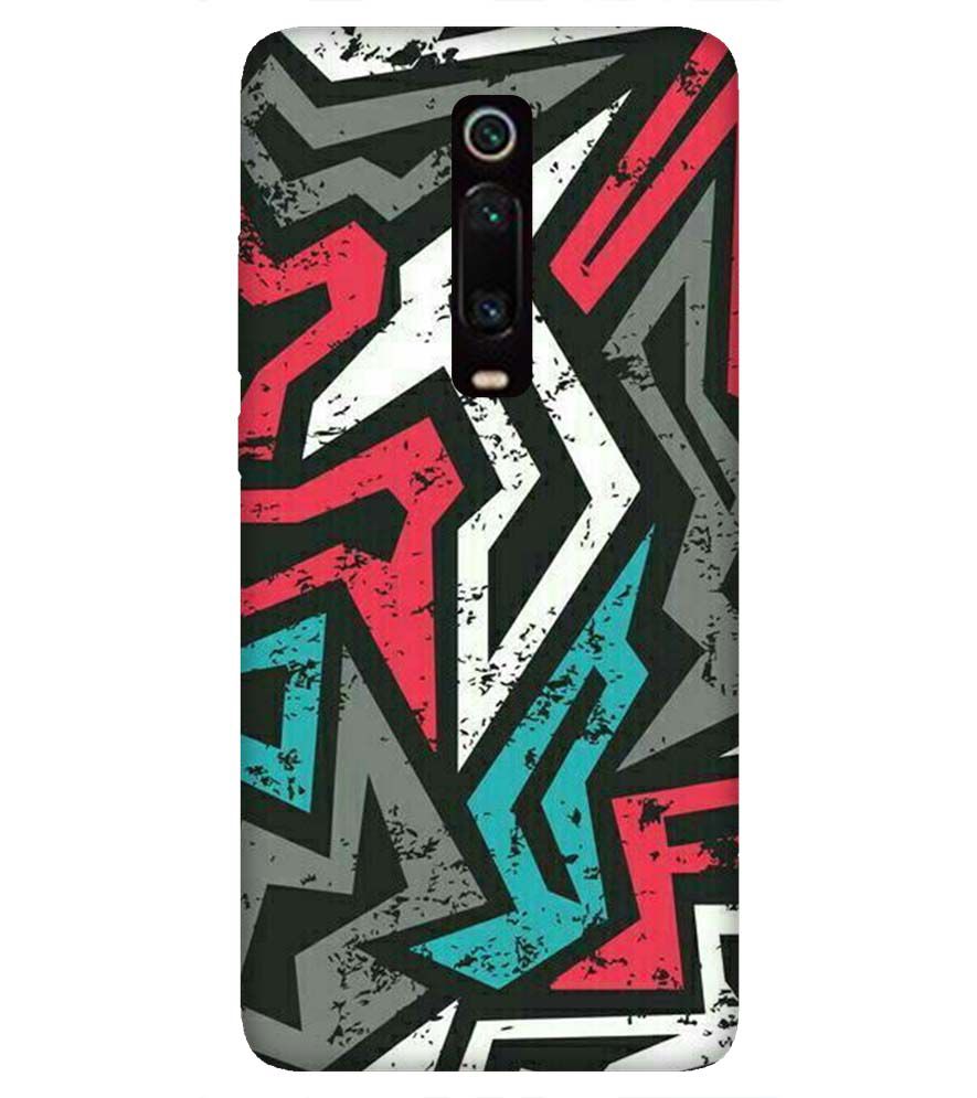 PS1312-Graffiti Abstract  Back Cover for Xiaomi Redmi K20 Pro