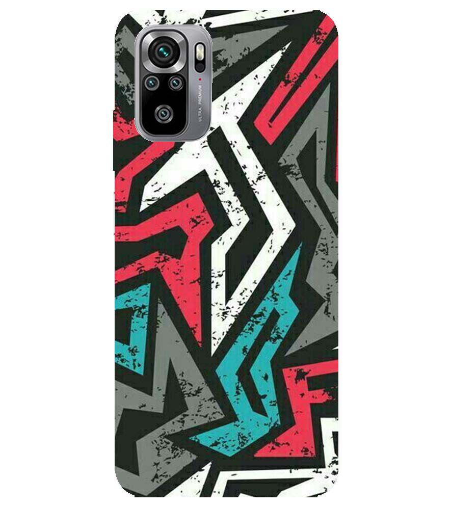 PS1312-Graffiti Abstract  Back Cover for Xiaomi Redmi Note 10