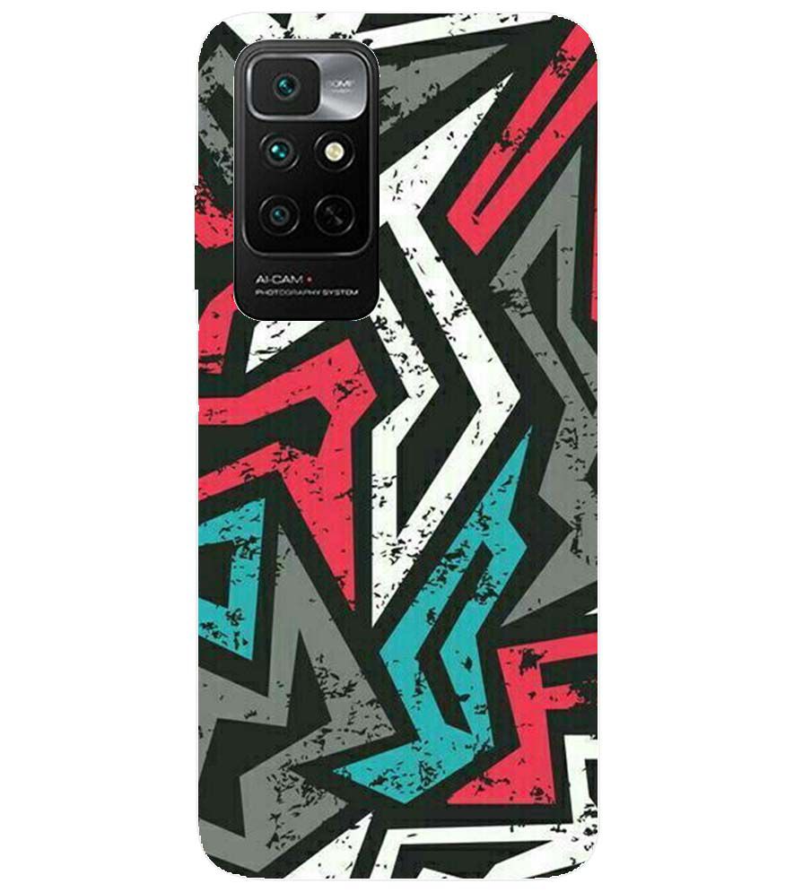 PS1312-Graffiti Abstract  Back Cover for Xiaomi Redmi Note 11 4G