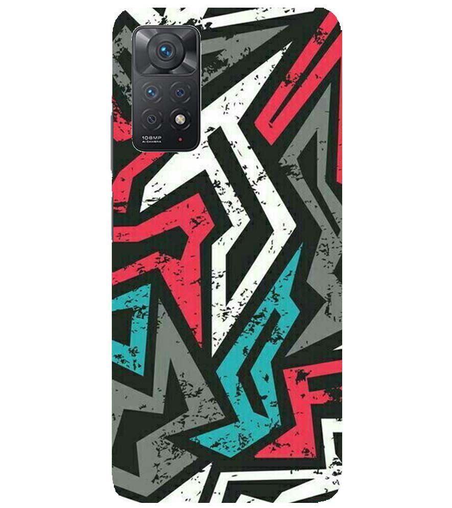 PS1312-Graffiti Abstract  Back Cover for Xiaomi Redmi Note 11 Pro