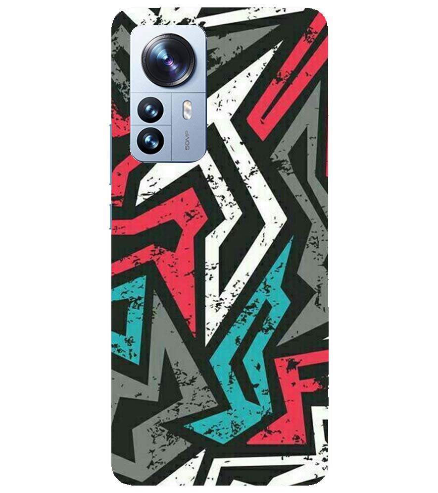 PS1312-Graffiti Abstract  Back Cover for Xiaomi Redmi Note 12 Pro