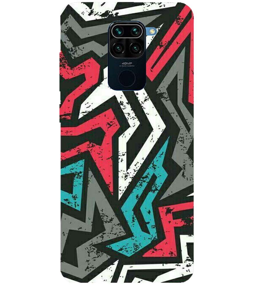 PS1312-Graffiti Abstract  Back Cover for Xiaomi Redmi Note 9