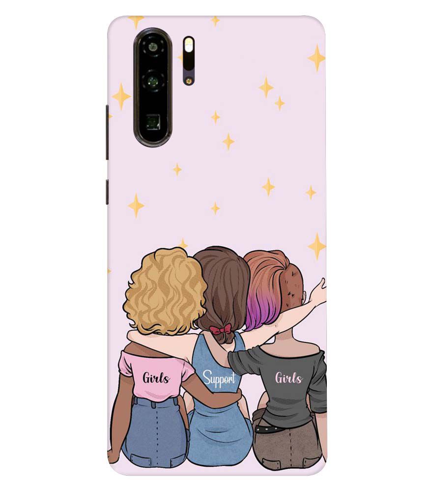 PS1313-Girls Support Girls Back Cover for Huawei P30 Pro