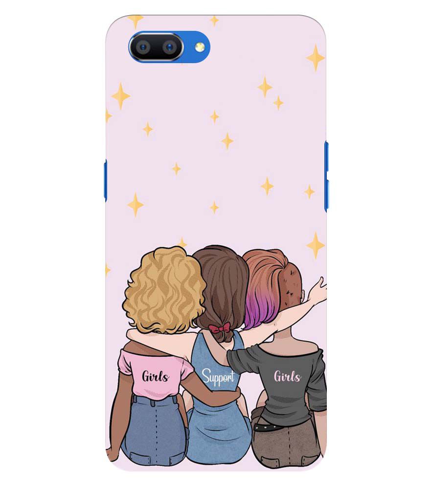 PS1313-Girls Support Girls Back Cover for Oppo A3s