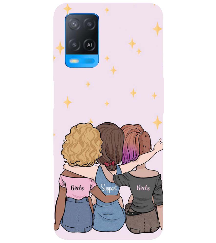 PS1313-Girls Support Girls Back Cover for Oppo A54