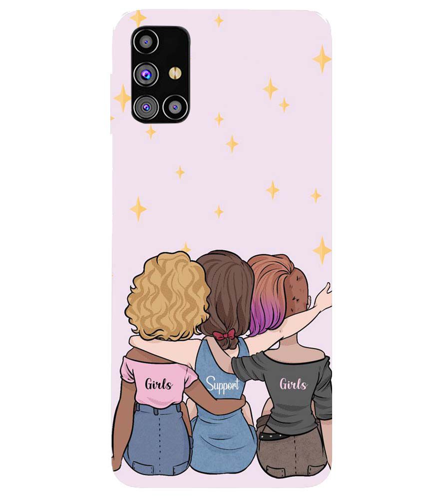 PS1313-Girls Support Girls Back Cover for Samsung Galaxy M31s