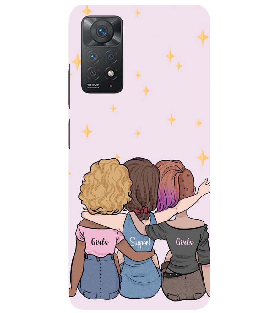 PS1313-Girls Support Girls Back Cover for Xiaomi Redmi Note 11 Pro