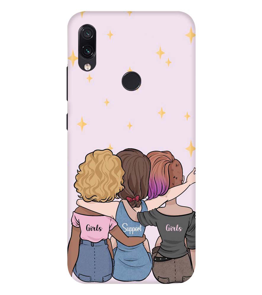 PS1313-Girls Support Girls Back Cover for Xiaomi Redmi Note 7S