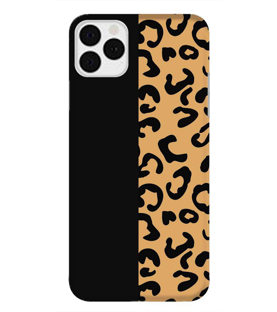 PS1315-Animal Black Pattern Back Cover for Apple iPhone 11 Pro