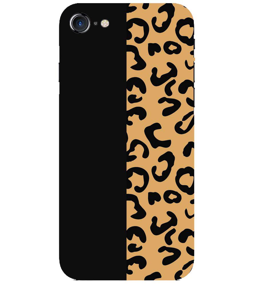 PS1315-Animal Black Pattern Back Cover for Apple iPhone 7