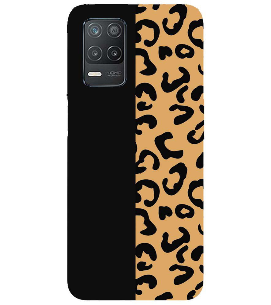 PS1315-Animal Black Pattern Back Cover for Realme 9 5G