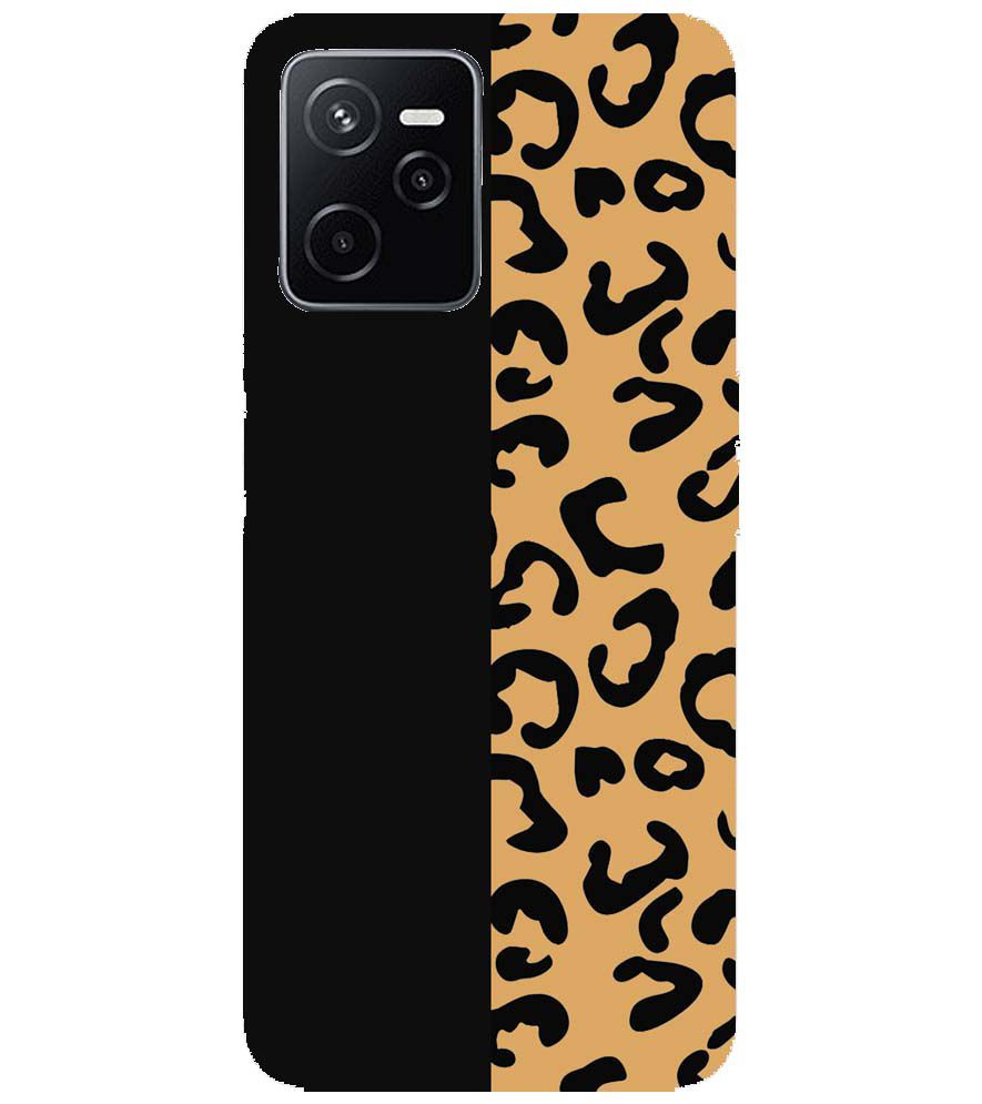 PS1315-Animal Black Pattern Back Cover for Realme C35