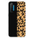 PS1315-Animal Black Pattern Back Cover for Realme X2