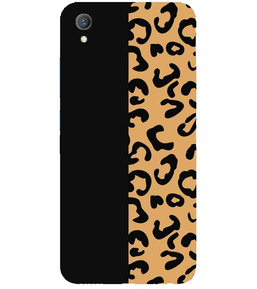 PS1315-Animal Black Pattern Back Cover for vivo Y1s