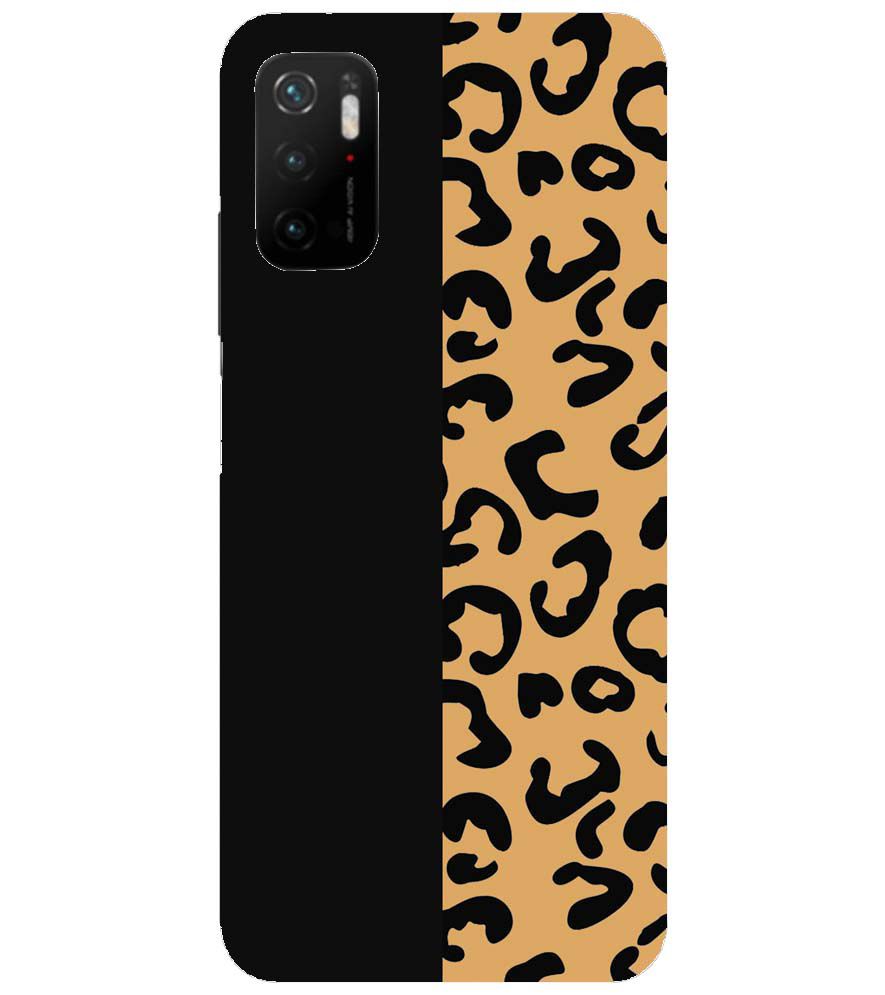 PS1315-Animal Black Pattern Back Cover for Xiaomi Poco M3 Pro 5G