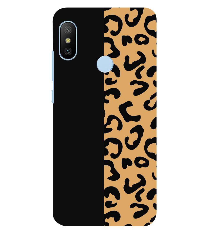 PS1315-Animal Black Pattern Back Cover for Xiaomi Redmi A2