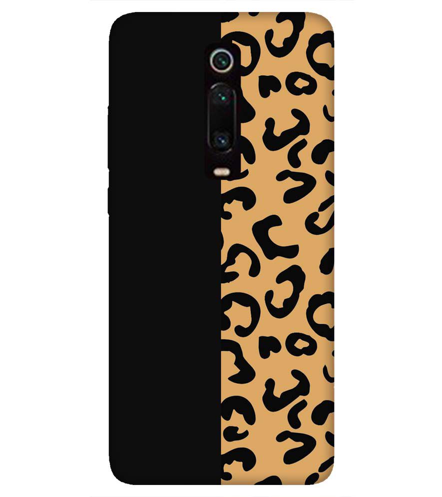 PS1315-Animal Black Pattern Back Cover for Xiaomi Redmi K20 and K20 Pro