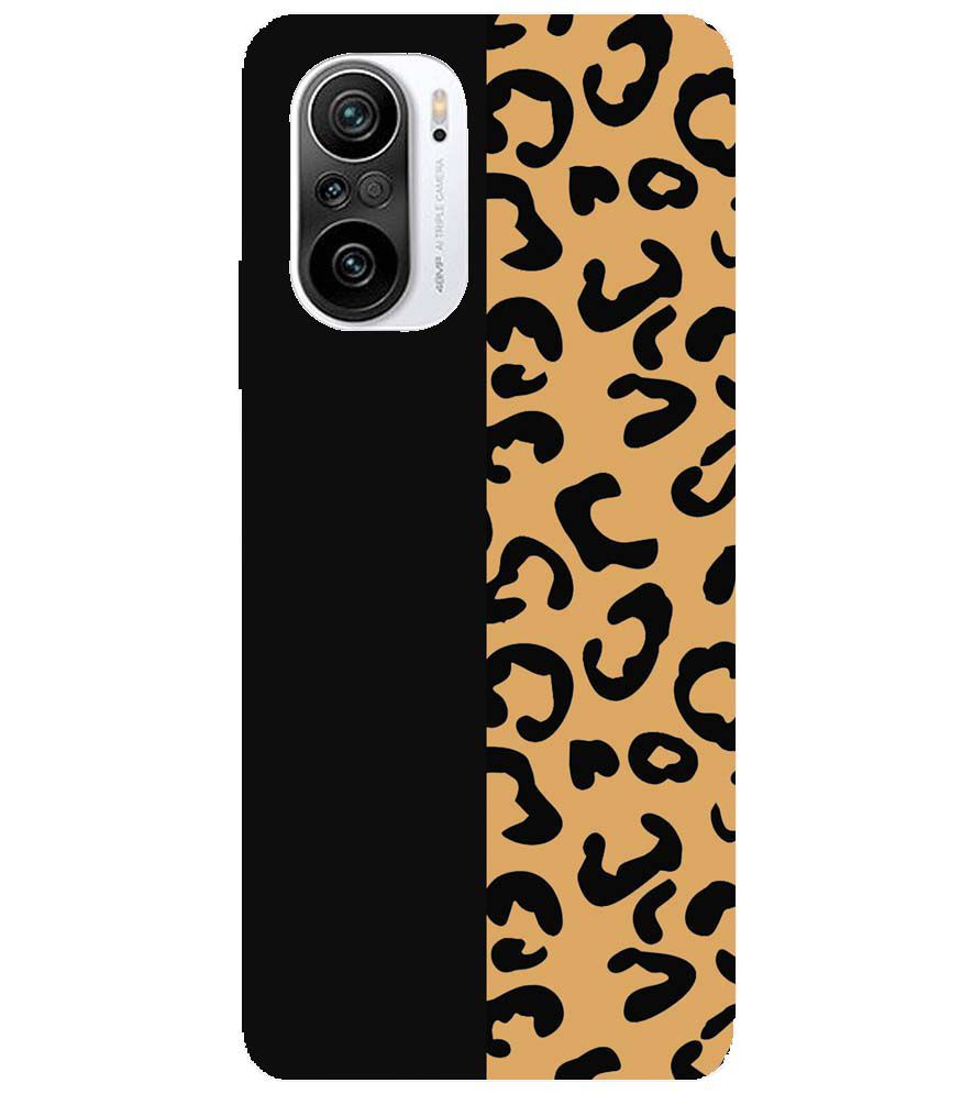 PS1315-Animal Black Pattern Back Cover for Xiaomi Redmi K40