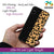 PS1315-Animal Black Pattern Back Cover for Samsung Galaxy S22 Ultra 5G