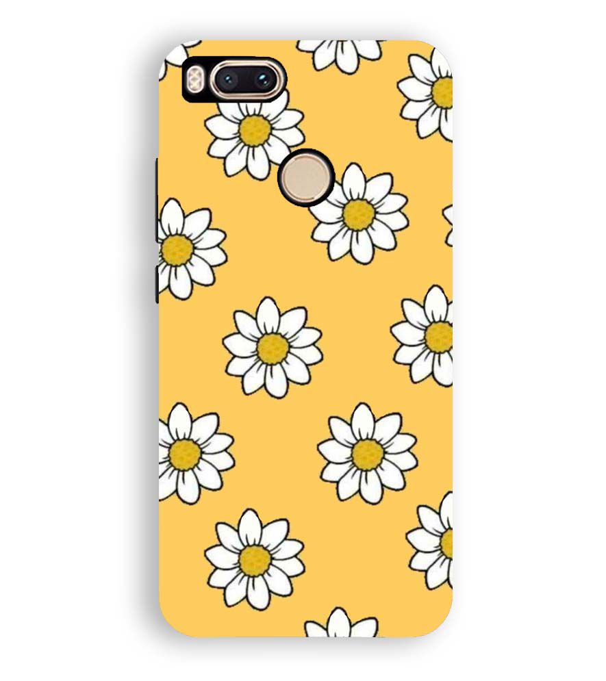 PS1316-White Sunflower Back Cover for Xiaomi Redmi A1