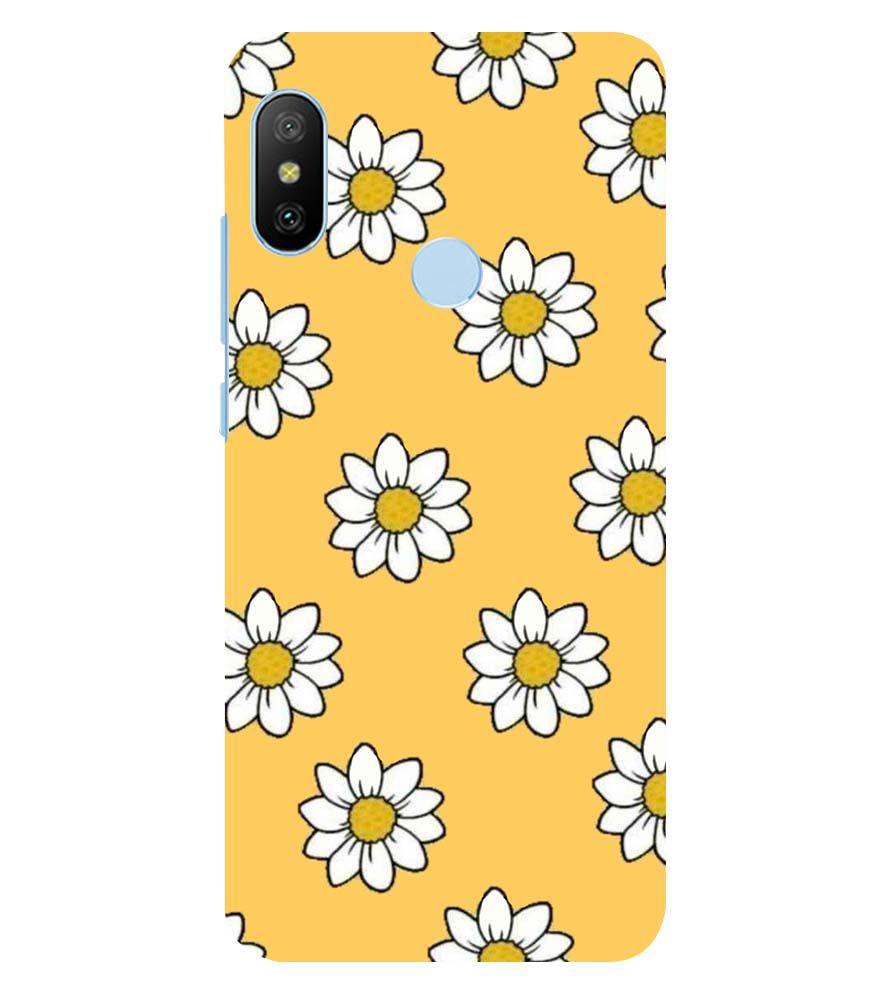 PS1316-White Sunflower Back Cover for Xiaomi Redmi A2