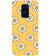 PS1316-White Sunflower Back Cover for Xiaomi Redmi Note 9