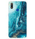 PS1317-Blue Marbles Back Cover for  Realme X Lite