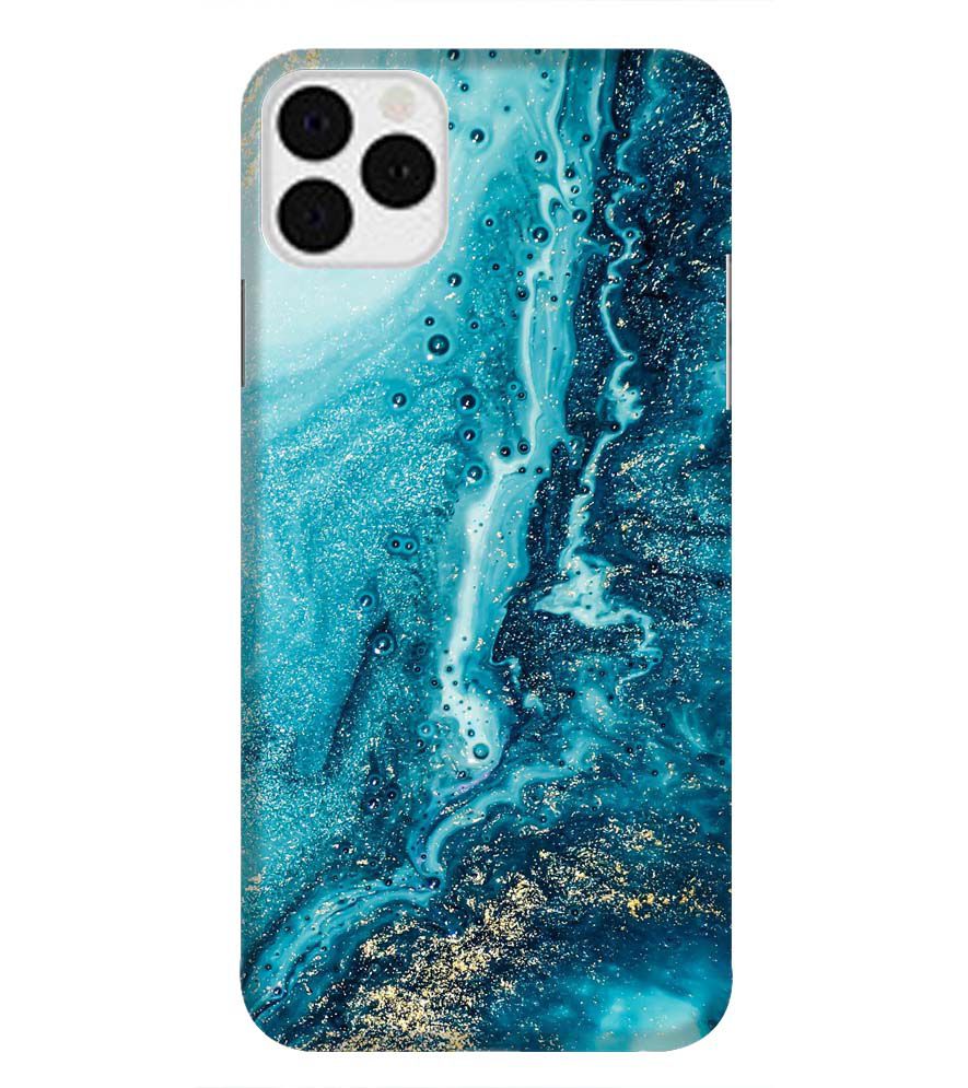 PS1317-Blue Marbles Back Cover for Apple iPhone 11 Pro