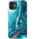 PS1317-Blue Marbles Back Cover for Apple iPhone 12